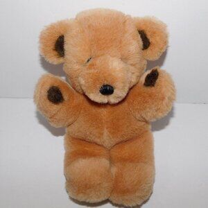 STICH BEAR VTG 1979 GUND 9" Plush Small Baby Stuffed Teddy Brown